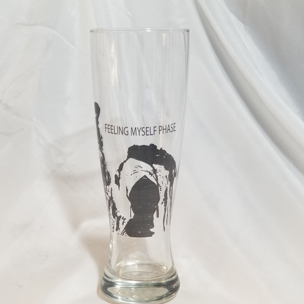 20 oz. Afro-Boho Pilsner Boozy Milkshake Glass "Feeling Myself Phase"
